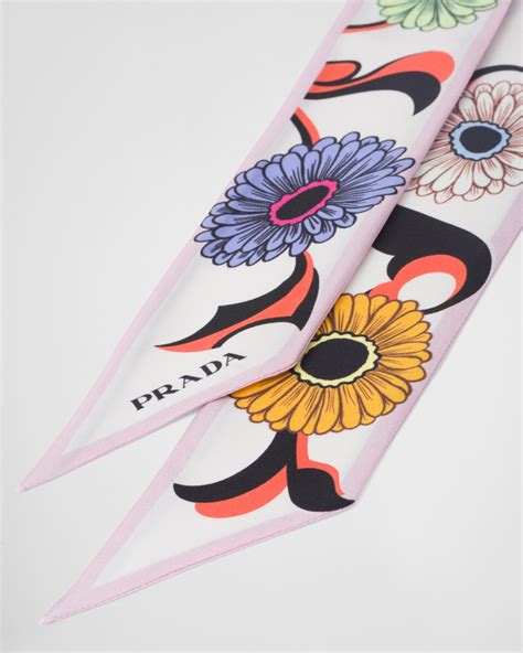 prada shawl price|Prada twilly scarf.